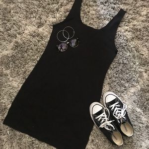 DIVIDED H&M Black Mini Dress